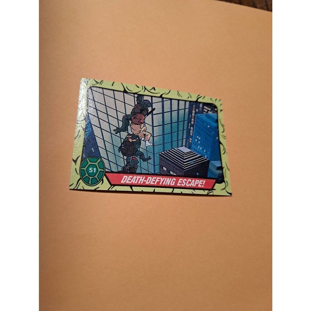 1989 Topps TMNT Trading Card 51 Teenage Mutant Ninja Turtles